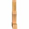 Ekena Millwork Richland Rough Sawn Timber Gable Bracket, Western Red Cedar, 72"W x 42"H x 6"D x 6"F, 14/12 Pitch GBW072X42X0606RIC00RWR - alternate 3